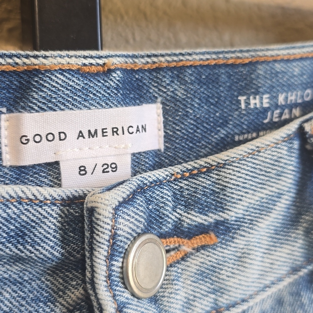NWT Good American Khloe Jeans Size 8 - Picture 8 of 13